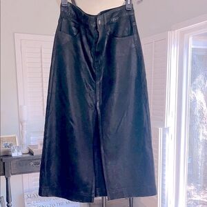 Sundance Black Midi Skirt